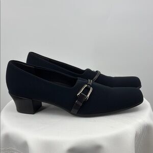 Munro Elegant Black Women's Heels, Size 9.5